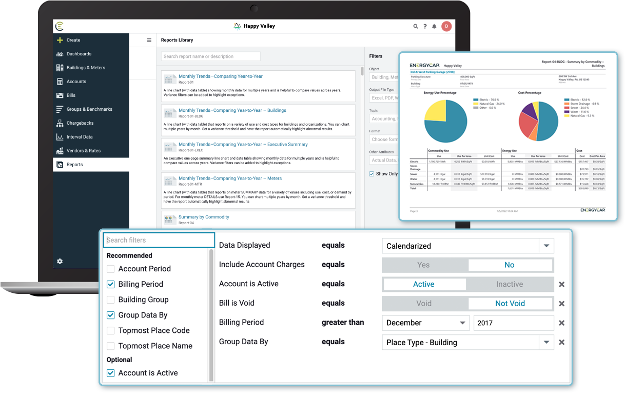 Time management screenshots on laptop