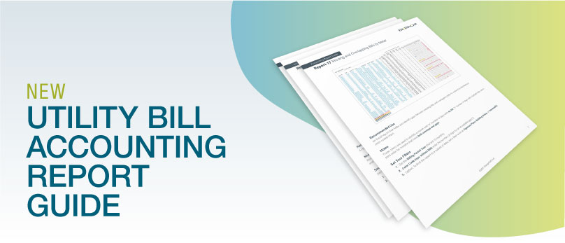New! Utility Bill Accounting Report Guide