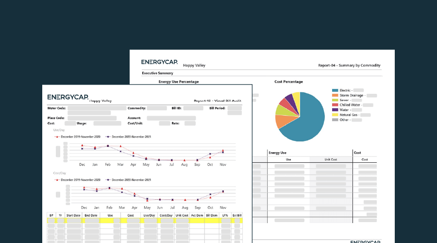 Reports, charts, and graphs