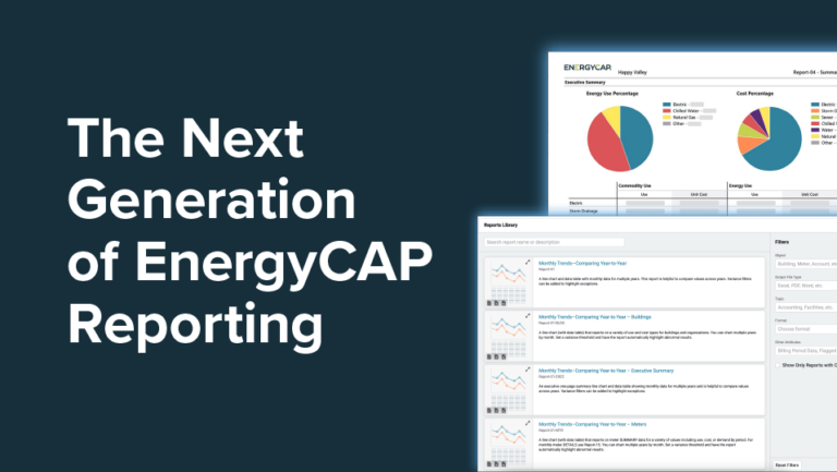 The Next Generation of EnergyCAP Reporting