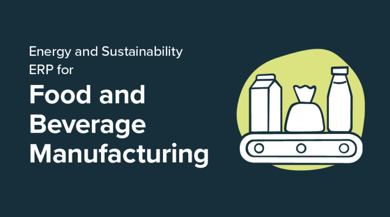 Energy and Sustainability Software for Food & Beverage Manufacturing