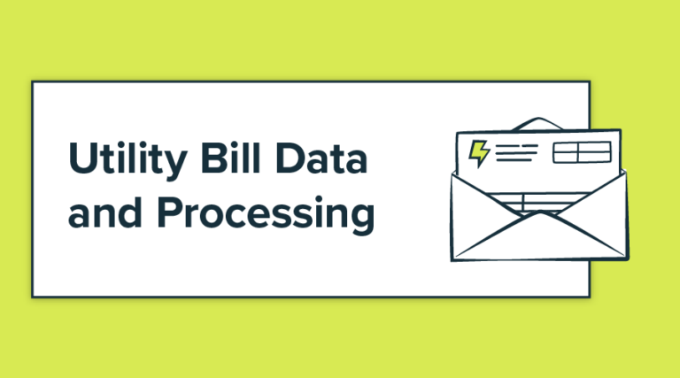 Utility Bill Data and Processing