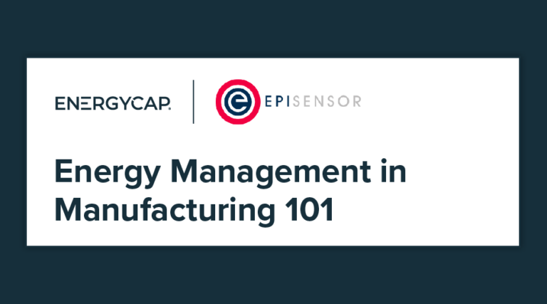 Energy Management in Manufacturing 101