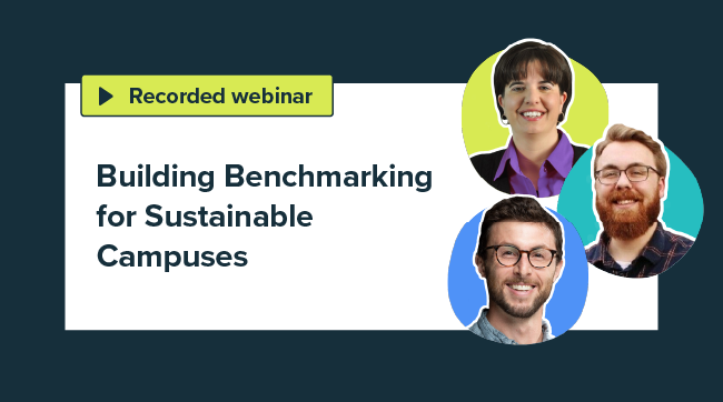 Building Benchmarking for Sustainable Campuses