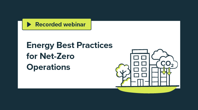 Energy Best Practices for Net-Zero Operations