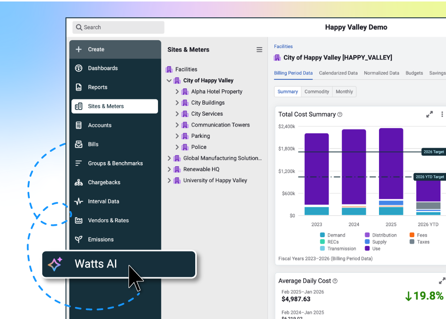 Watts AI: a faster path to energy reporting without spreadsheets