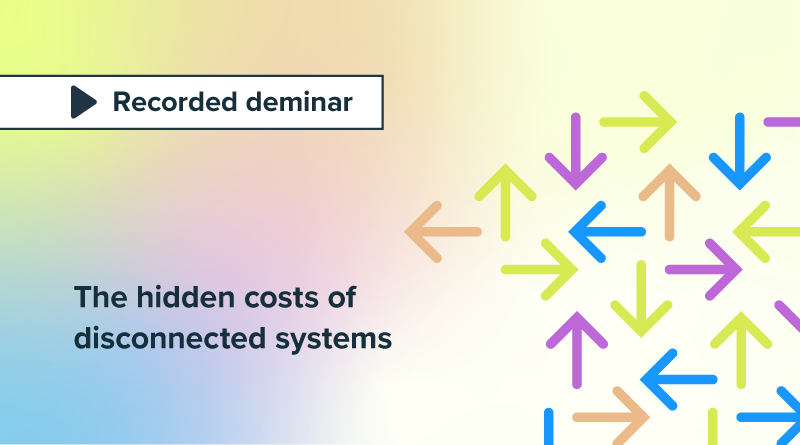 The hidden cost of disconnected systems