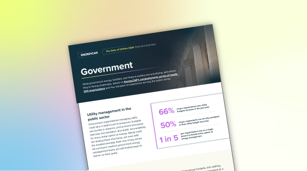 State and local government energy management in 2026: What the data reveals