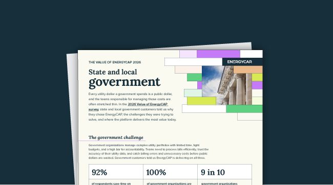 The value of EnergyCAP 2026 report: government